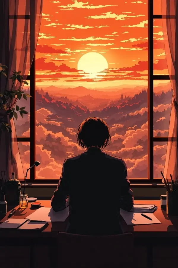 把黄昏写成诗
