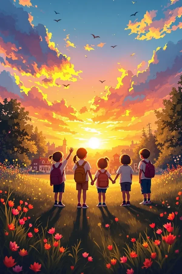 新学期说再见