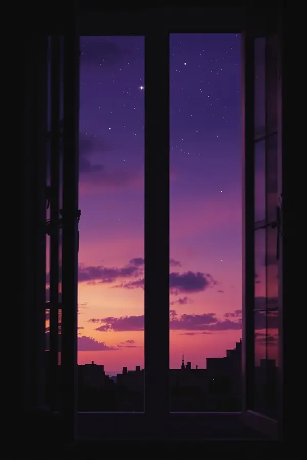隔着城市的晚安