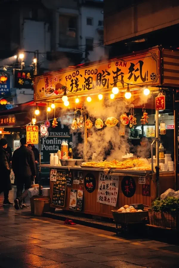 黄昏路边摊