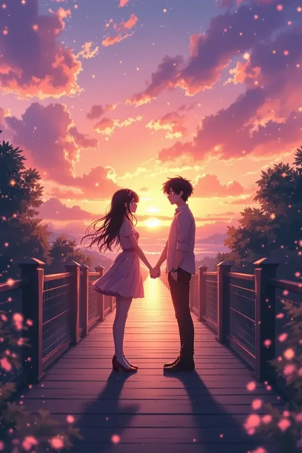 黄昏时分的相遇
